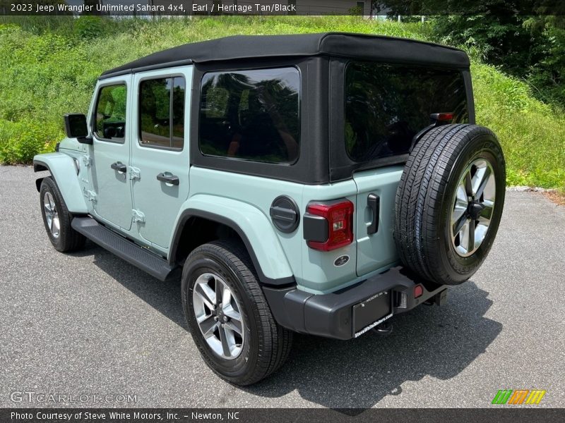 Earl / Heritage Tan/Black 2023 Jeep Wrangler Unlimited Sahara 4x4