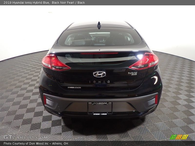 Black Noir Pearl / Black 2019 Hyundai Ioniq Hybrid Blue