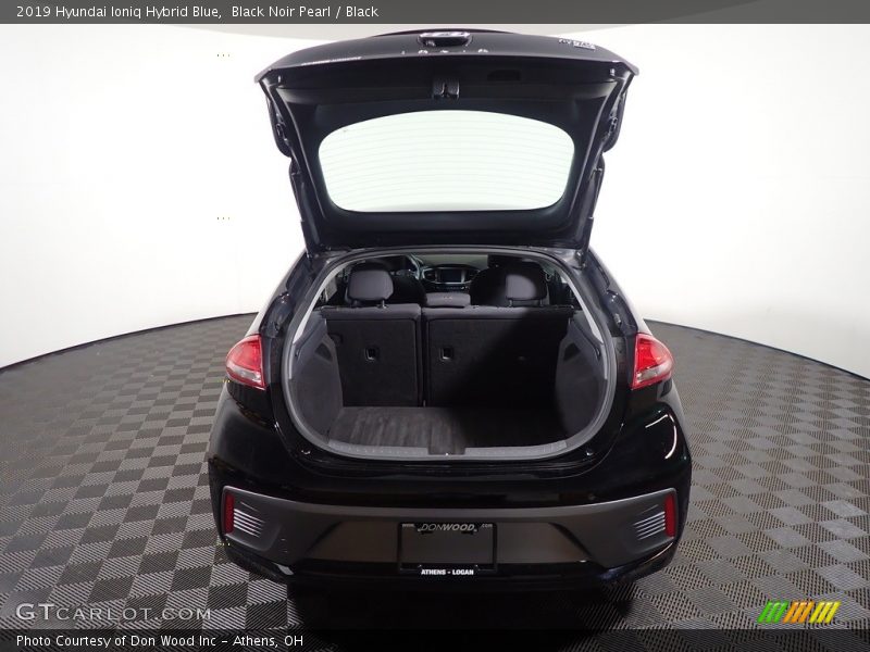 Black Noir Pearl / Black 2019 Hyundai Ioniq Hybrid Blue