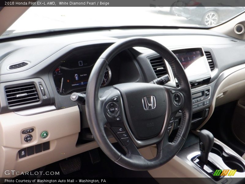  2018 Pilot EX-L AWD Steering Wheel