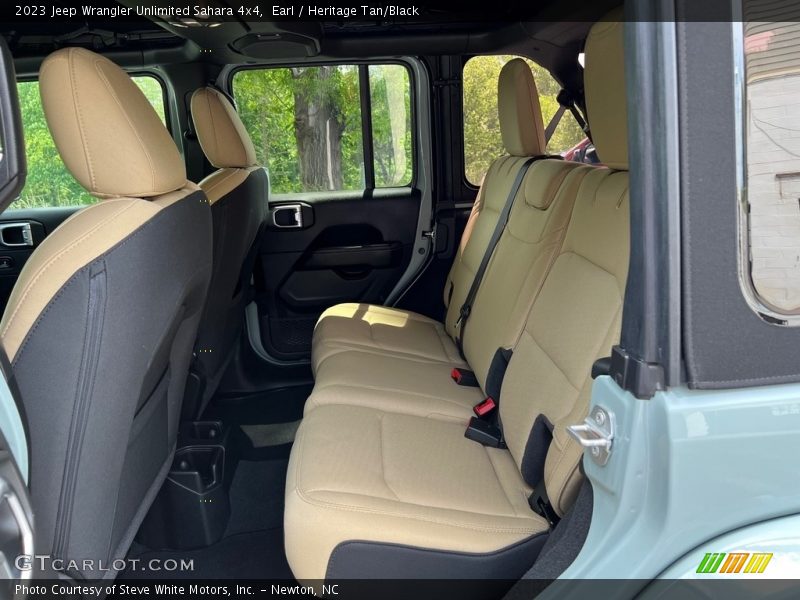 Rear Seat of 2023 Wrangler Unlimited Sahara 4x4