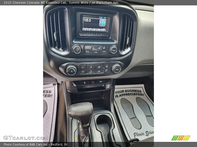 Summit White / Jet Black/Dark Ash 2015 Chevrolet Colorado WT Extended Cab