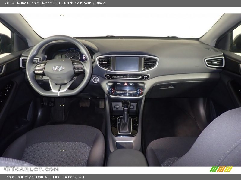 Black Noir Pearl / Black 2019 Hyundai Ioniq Hybrid Blue