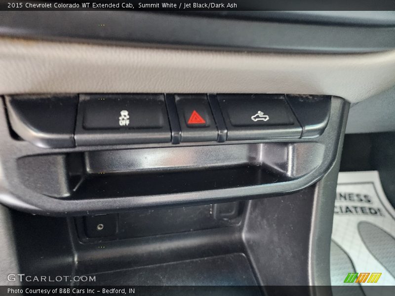 Summit White / Jet Black/Dark Ash 2015 Chevrolet Colorado WT Extended Cab