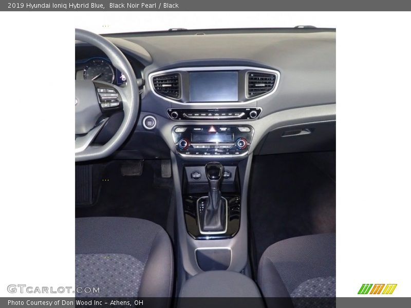 Black Noir Pearl / Black 2019 Hyundai Ioniq Hybrid Blue