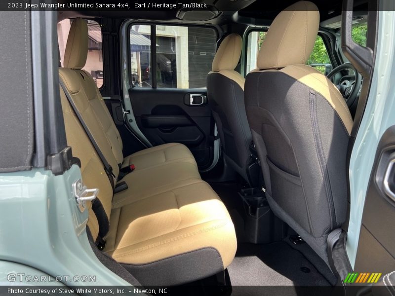 Rear Seat of 2023 Wrangler Unlimited Sahara 4x4