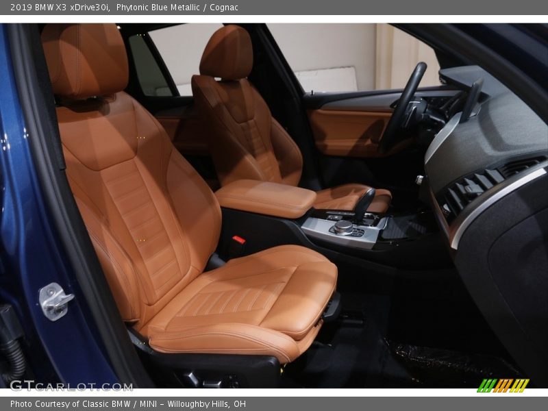  2019 X3 xDrive30i Cognac Interior