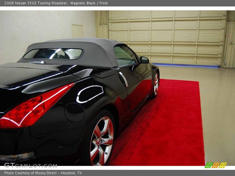 Magnetic Black / Frost 2008 Nissan 350Z Touring Roadster