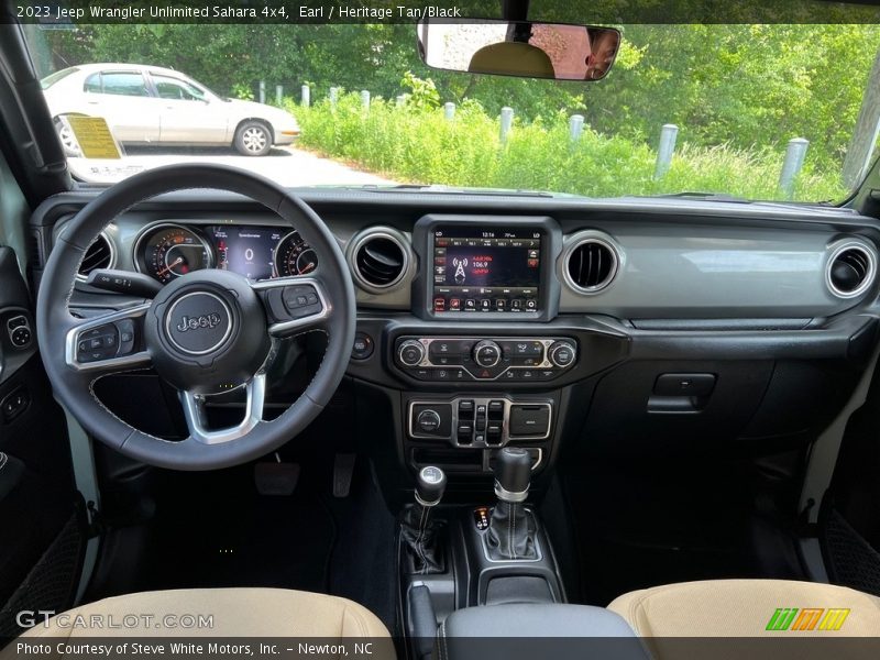  2023 Wrangler Unlimited Sahara 4x4 Heritage Tan/Black Interior