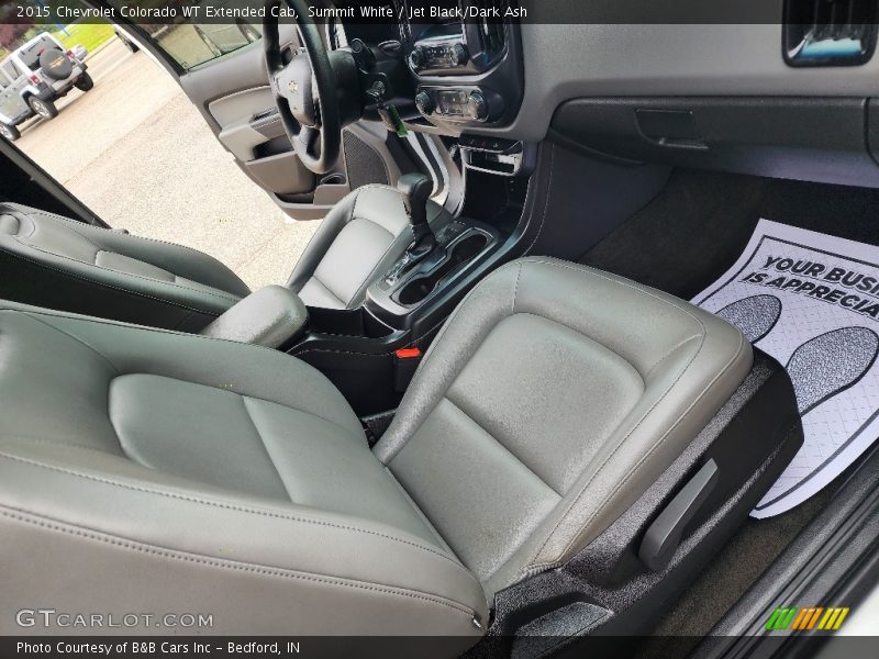 Summit White / Jet Black/Dark Ash 2015 Chevrolet Colorado WT Extended Cab