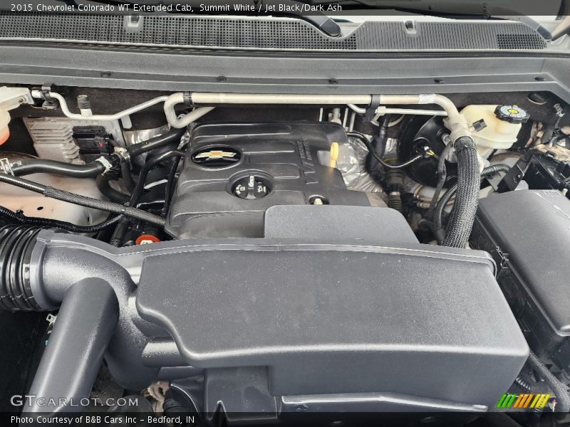 Summit White / Jet Black/Dark Ash 2015 Chevrolet Colorado WT Extended Cab