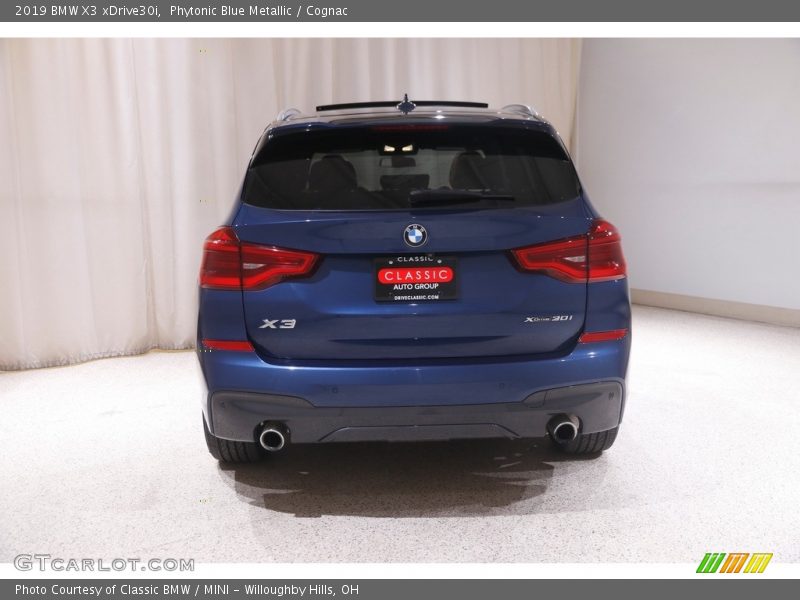 Phytonic Blue Metallic / Cognac 2019 BMW X3 xDrive30i