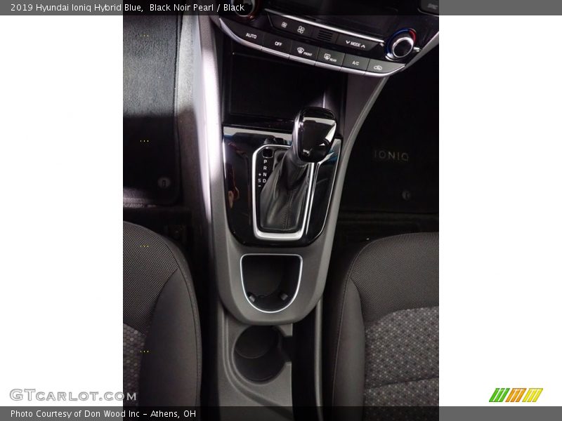 Black Noir Pearl / Black 2019 Hyundai Ioniq Hybrid Blue