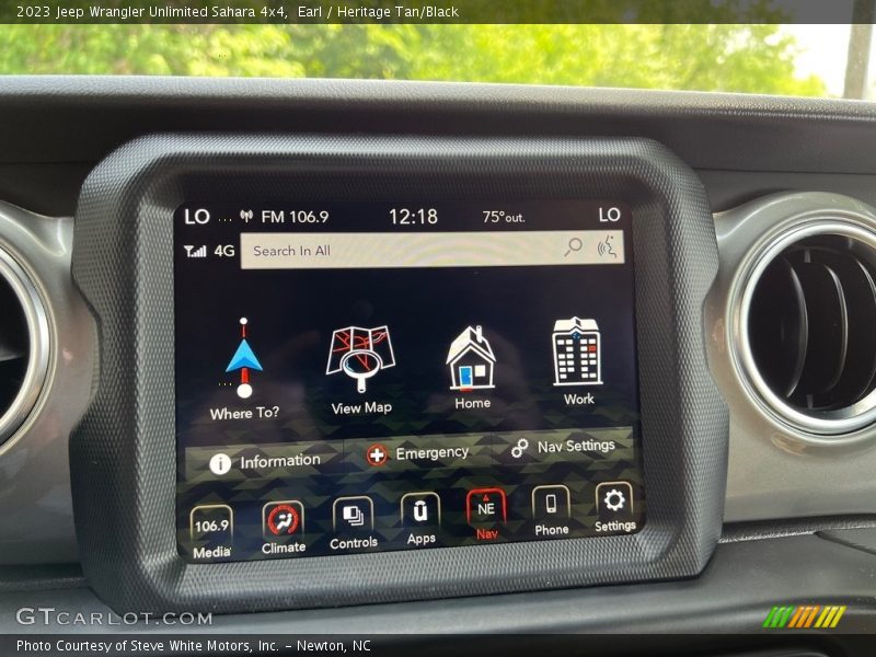 Earl / Heritage Tan/Black 2023 Jeep Wrangler Unlimited Sahara 4x4