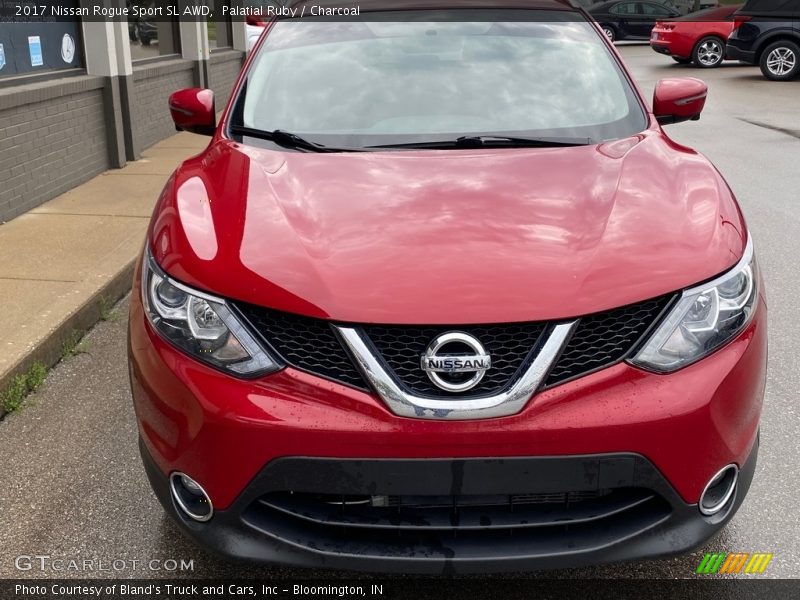 Palatial Ruby / Charcoal 2017 Nissan Rogue Sport SL AWD