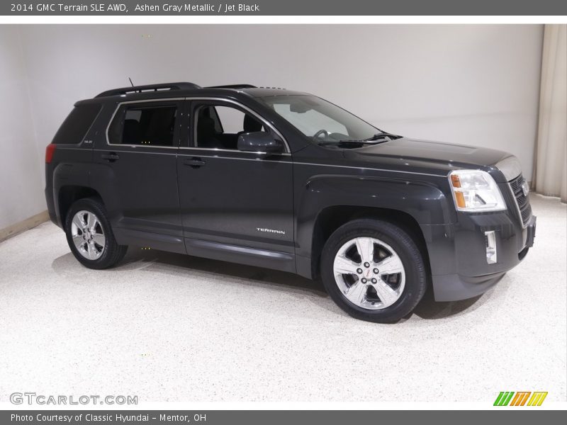 Ashen Gray Metallic / Jet Black 2014 GMC Terrain SLE AWD