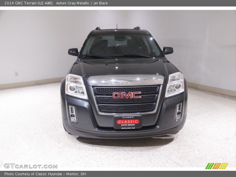 Ashen Gray Metallic / Jet Black 2014 GMC Terrain SLE AWD