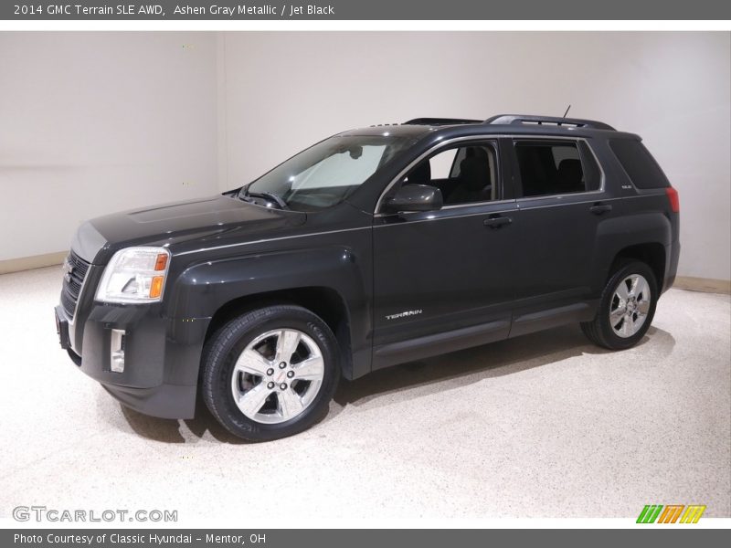 Ashen Gray Metallic / Jet Black 2014 GMC Terrain SLE AWD