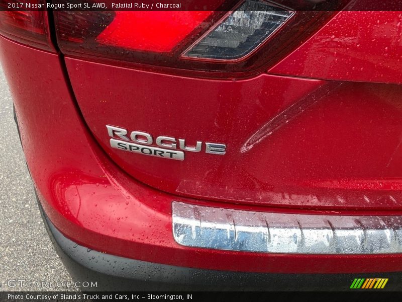 Palatial Ruby / Charcoal 2017 Nissan Rogue Sport SL AWD