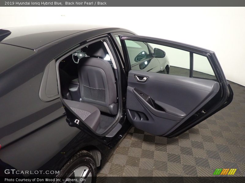 Black Noir Pearl / Black 2019 Hyundai Ioniq Hybrid Blue