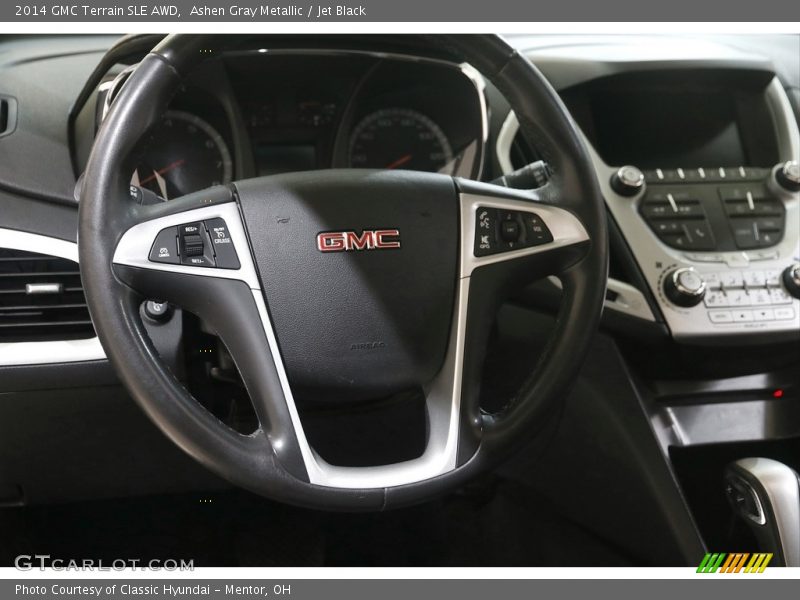 Ashen Gray Metallic / Jet Black 2014 GMC Terrain SLE AWD