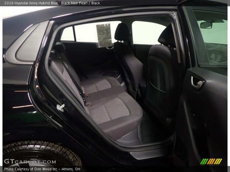 Black Noir Pearl / Black 2019 Hyundai Ioniq Hybrid Blue