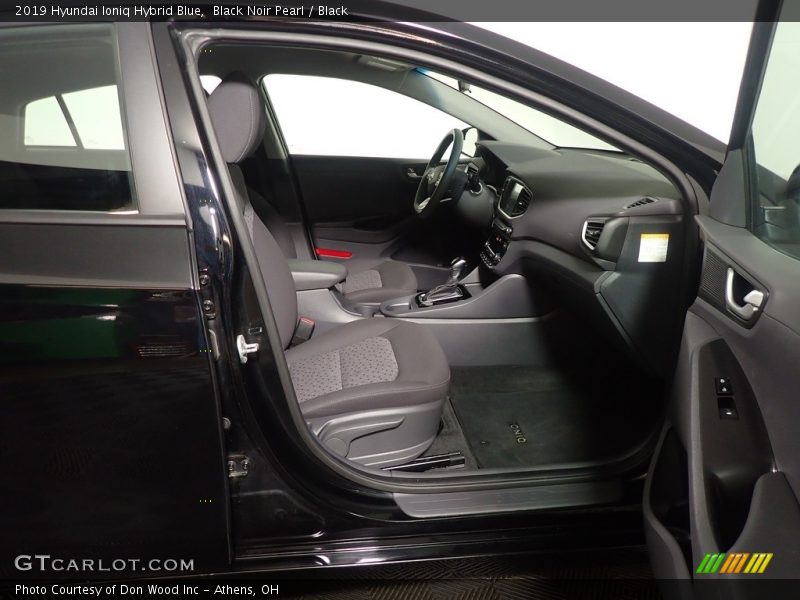 Black Noir Pearl / Black 2019 Hyundai Ioniq Hybrid Blue