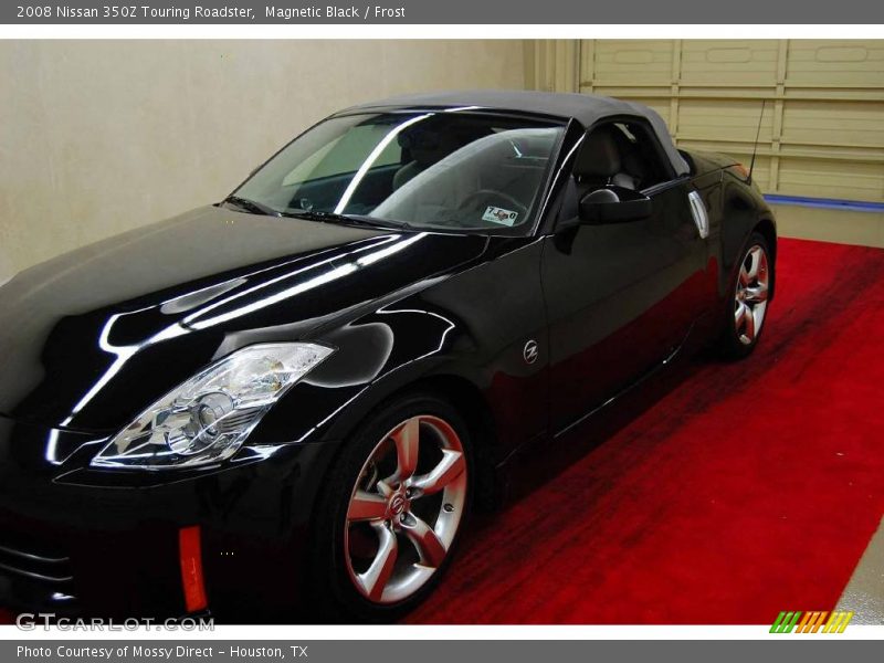 Magnetic Black / Frost 2008 Nissan 350Z Touring Roadster