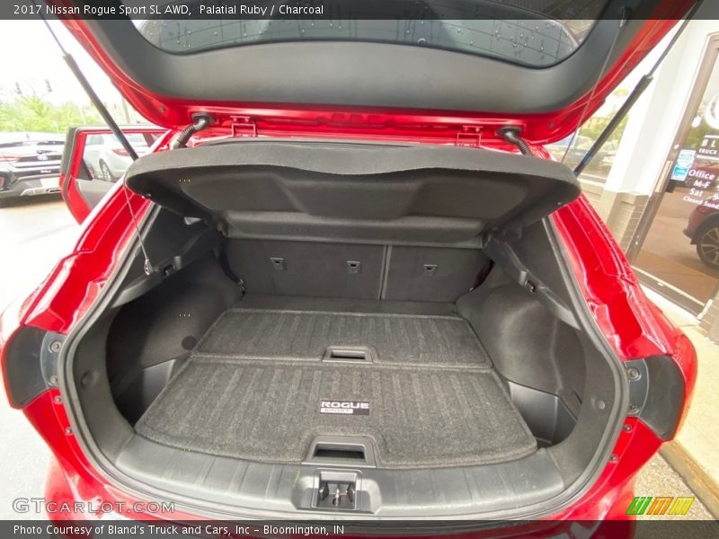 Palatial Ruby / Charcoal 2017 Nissan Rogue Sport SL AWD