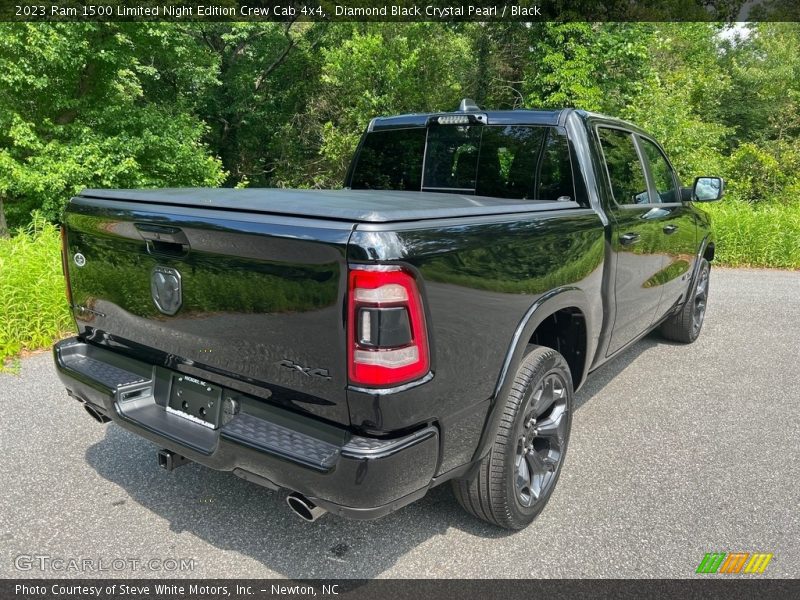 Diamond Black Crystal Pearl / Black 2023 Ram 1500 Limited Night Edition Crew Cab 4x4