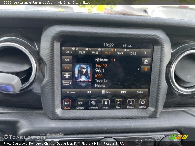 Sting-Gray / Black 2020 Jeep Wrangler Unlimited Sport 4x4