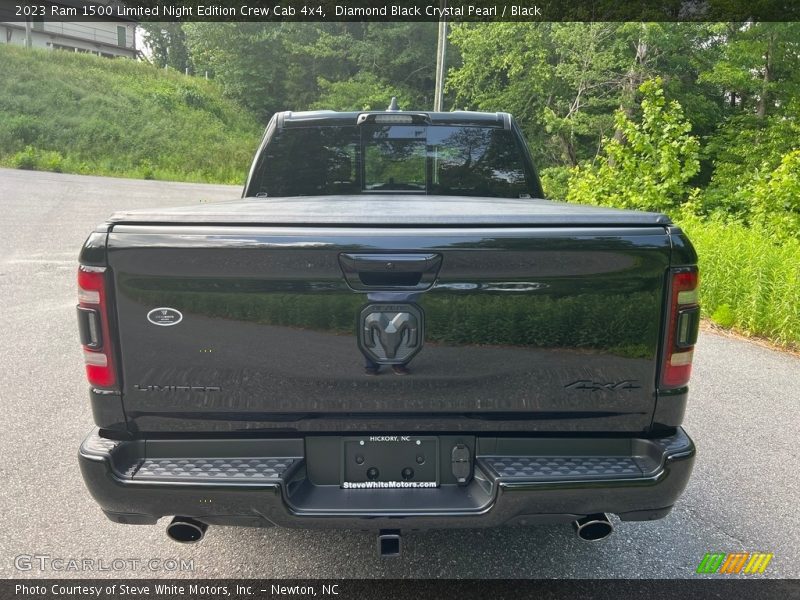 Diamond Black Crystal Pearl / Black 2023 Ram 1500 Limited Night Edition Crew Cab 4x4