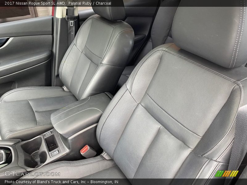  2017 Rogue Sport SL AWD Charcoal Interior