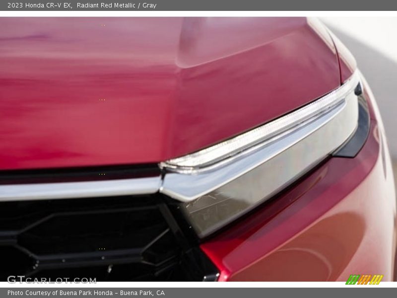 Radiant Red Metallic / Gray 2023 Honda CR-V EX