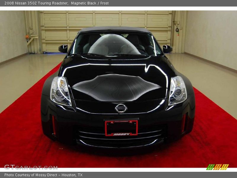 Magnetic Black / Frost 2008 Nissan 350Z Touring Roadster
