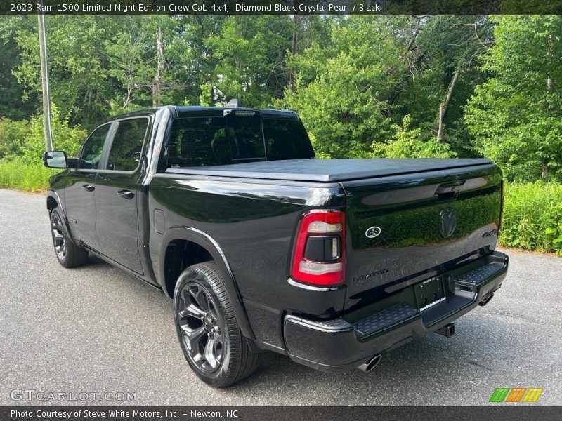 Diamond Black Crystal Pearl / Black 2023 Ram 1500 Limited Night Edition Crew Cab 4x4