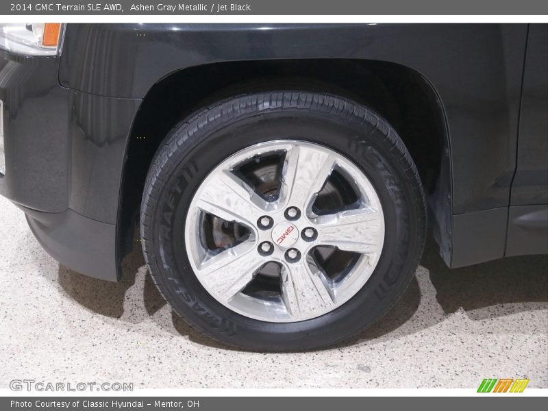 Ashen Gray Metallic / Jet Black 2014 GMC Terrain SLE AWD