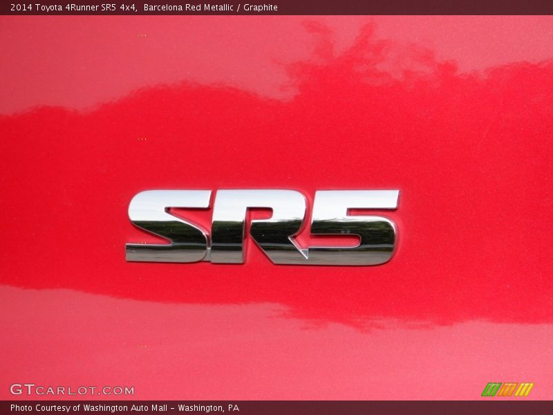 Barcelona Red Metallic / Graphite 2014 Toyota 4Runner SR5 4x4