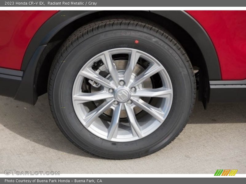 Radiant Red Metallic / Gray 2023 Honda CR-V EX