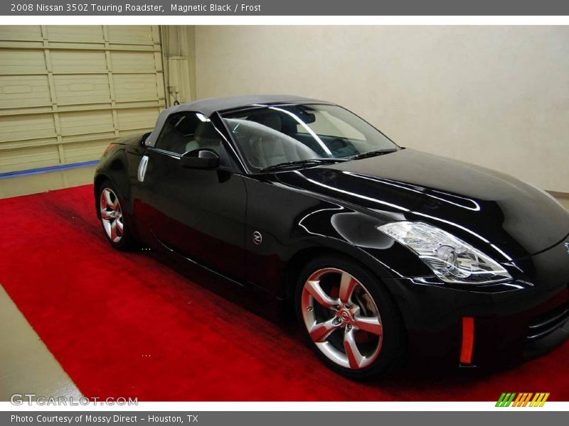 Magnetic Black / Frost 2008 Nissan 350Z Touring Roadster