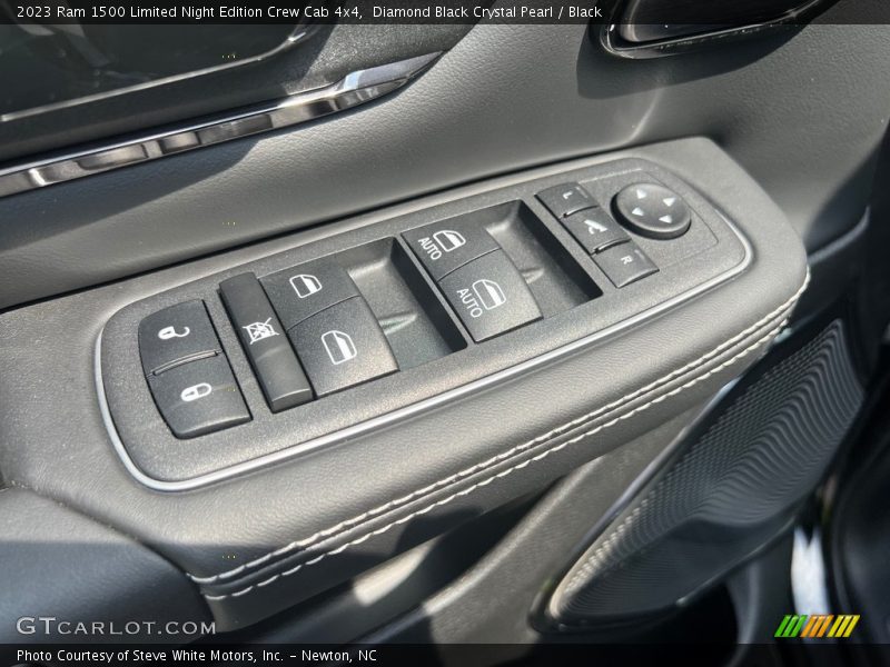 Door Panel of 2023 1500 Limited Night Edition Crew Cab 4x4