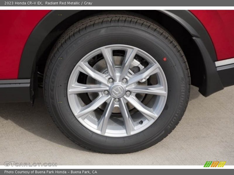Radiant Red Metallic / Gray 2023 Honda CR-V EX