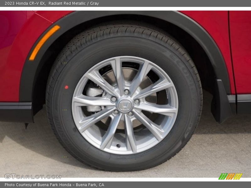 Radiant Red Metallic / Gray 2023 Honda CR-V EX