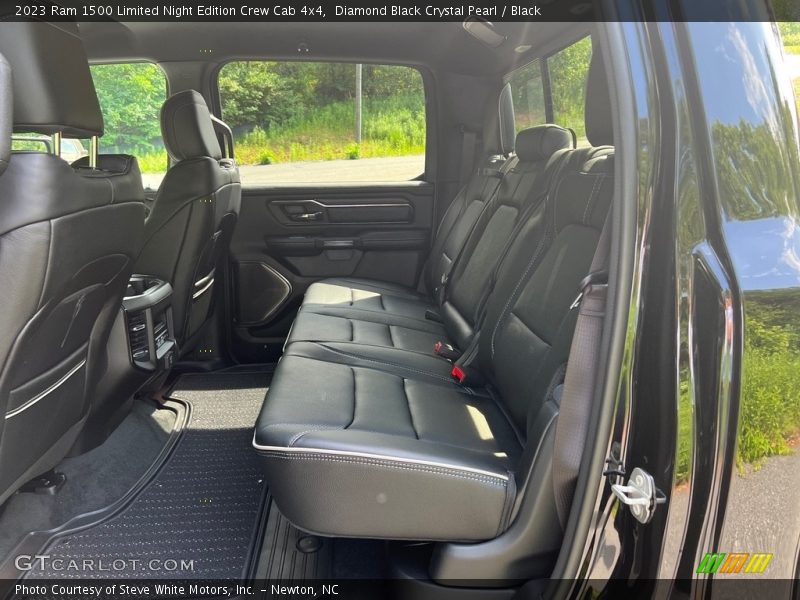 Rear Seat of 2023 1500 Limited Night Edition Crew Cab 4x4