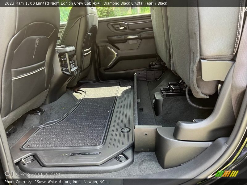 Rear Seat of 2023 1500 Limited Night Edition Crew Cab 4x4