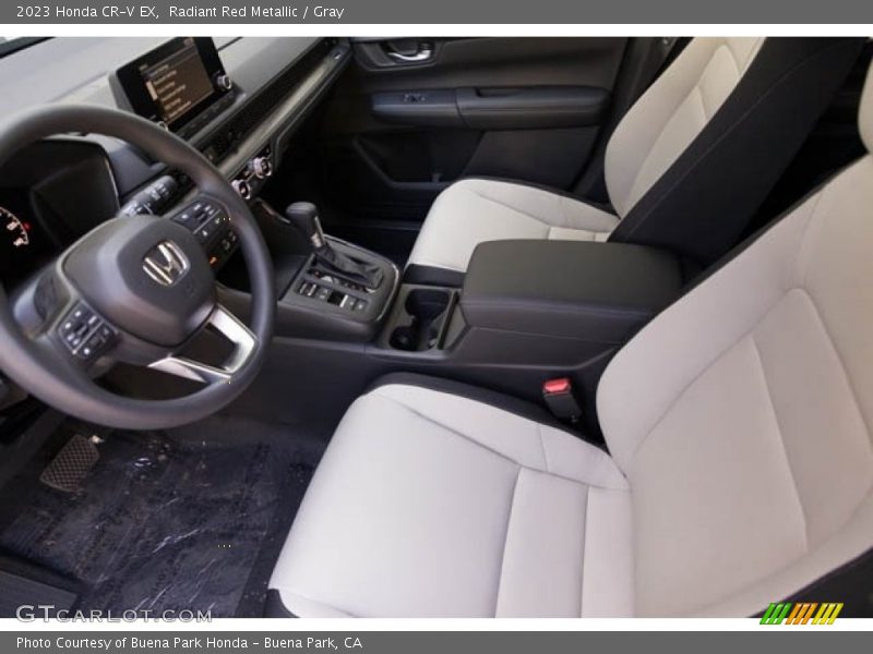 Radiant Red Metallic / Gray 2023 Honda CR-V EX