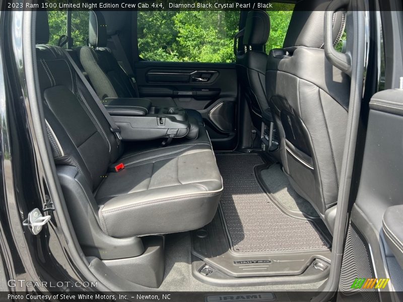 Rear Seat of 2023 1500 Limited Night Edition Crew Cab 4x4