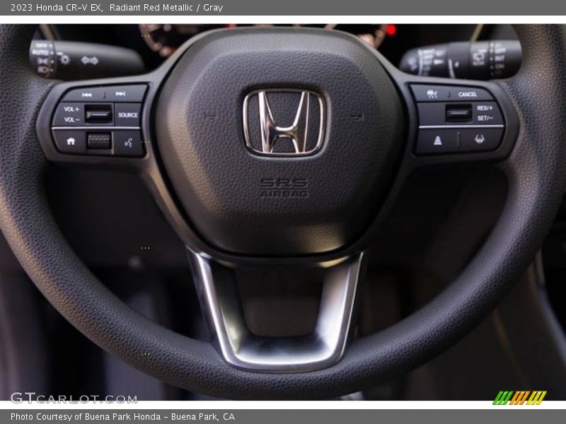 Radiant Red Metallic / Gray 2023 Honda CR-V EX