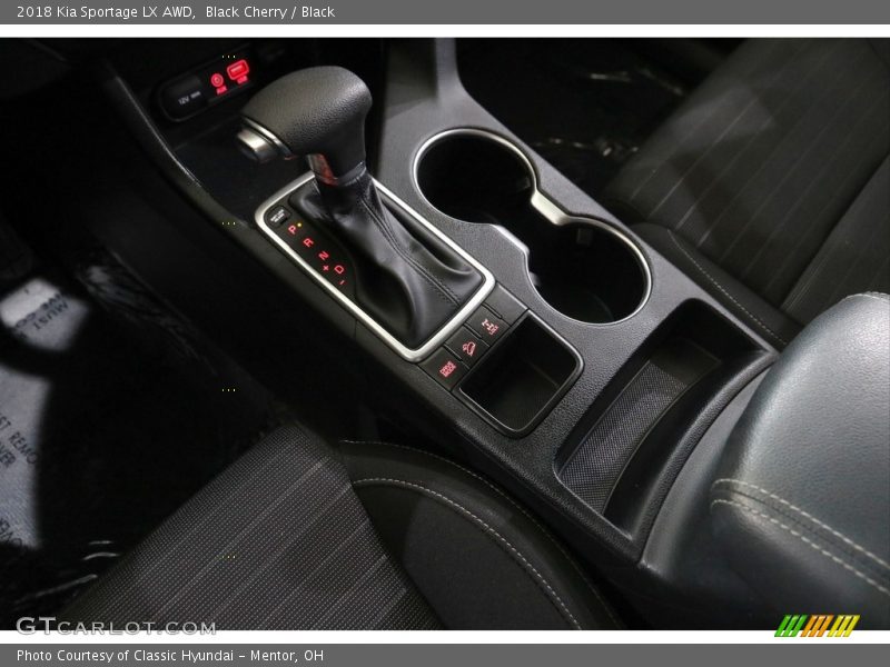 Black Cherry / Black 2018 Kia Sportage LX AWD