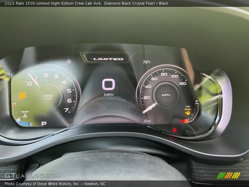  2023 1500 Limited Night Edition Crew Cab 4x4 Limited Night Edition Crew Cab 4x4 Gauges